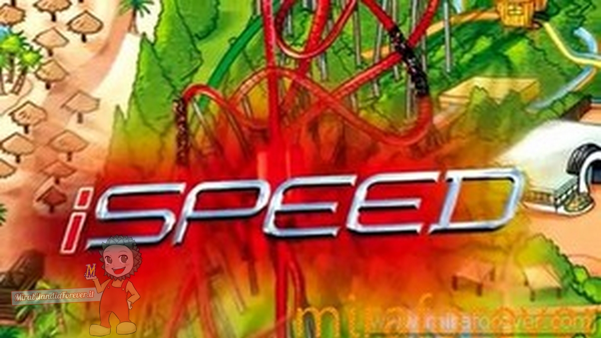 Ispeed Roldono iSpeed – Manifesti apertura nel 2009 – Mirabilandia Forever
